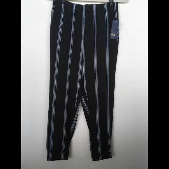 Rachel Roy Striped Joggers - Picture 3 of 8